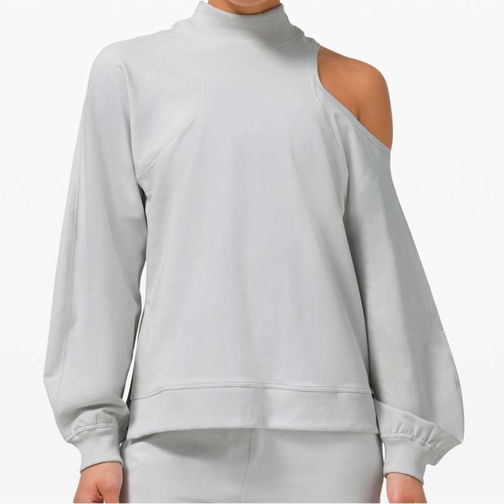 Lululemon LA Asymmetrical Cut Out Crew